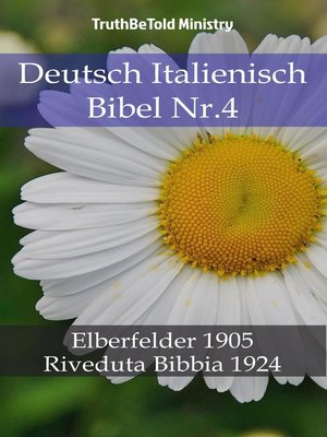 cover image of Deutsch Italienisch Bibel Nr.4
